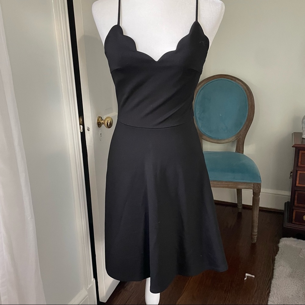 Aqua Black Dress